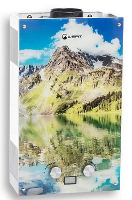 Водонагреватель газовый проточный  WERT 10EG MOUNTAINS (горы)