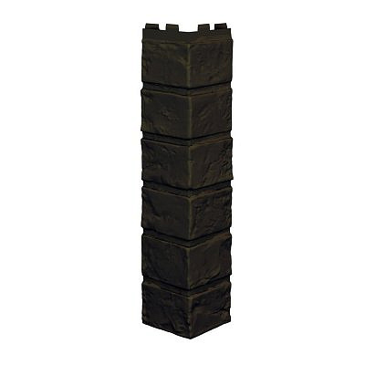 Угол наружный Vilo Brick DARK BROWN  0,42м 
