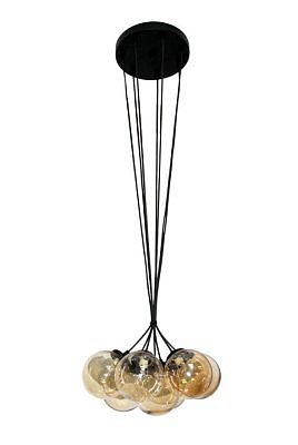 Светильник Гроздь 271 черный НСБ  01-7х25-102  G9 ИМ