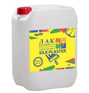 Лак для жидких обоев Silk Plaster 5л/5кг