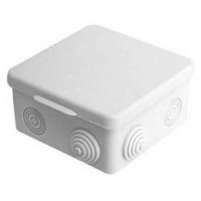 Коробка распределительная Ruvinil ОП 100х100х35мм ,12 вводов ,IP54 ,серый , гофротруба 67095 