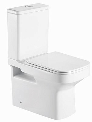 Компакт ALCORA Bridas 3/6 безободковый с сиденьем полипропилен микролифт,быстросъемное