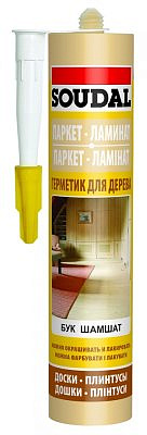 Герметик SOUDAL паркетный дуб 15*280мл