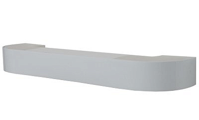 Карниз 3-х рядный Белый 2,6м Стандарт КЛАССИК 70мм