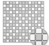 Мозаика серебрянная объемная -046D   0,45мм  окрашена  В1 Cesal