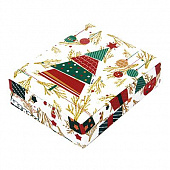 СНОУ БУМ Елочный маскарад Шкатулка, искусств.кожа, 16х12,5х4,5, GC Design