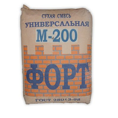 Сухая смесь М-200 ФОРТ 50 кг (30)