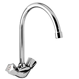 Смеситель для кухни ESKO Moscow двухвентильный R-излив хром MS 06 