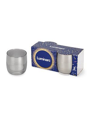 Стакан Французский ресторанчик Сияющий графит 2шт 310мл