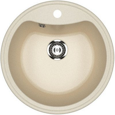 Мойка для кухни Ulgran U-601 490мм бежевый (328)