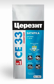 Затирка Церезит CE 33/2 Сиена №47 (2кг) фольга
