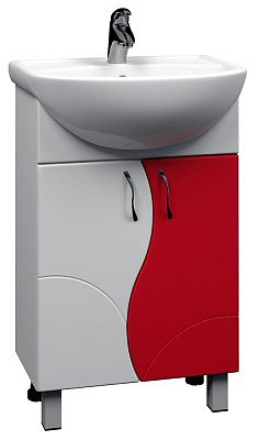 Тумба без умывальника Vigo Alessandro 4-550 красня