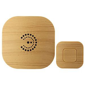 Звонок беспроводной Era Bionic Bright wood Б0018089  дерево ,  6мелодий.