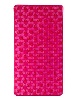 Коврик AQUA-PRIMA Соты 67*37см розовый