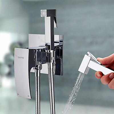 Встраиваемый гигиенический душ  Gappo G7207-1 хром