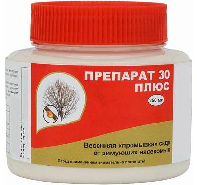 Препарат для раневесенней обработки от насекомых 30 ПЛЮС 250мл