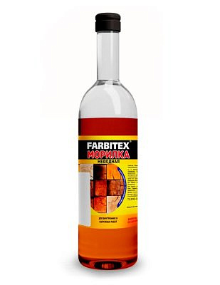 Морилка неводная стекло FARBITEX дуб 0,5л