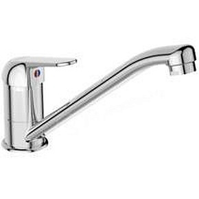 Смеситель для кухни VIDIMA ВА389АА Файн литой поворотный излив 223мм, хром 