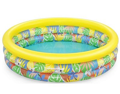 Бассейн надувной Jumbo Hippo 168 x 38 см Bestway 51203