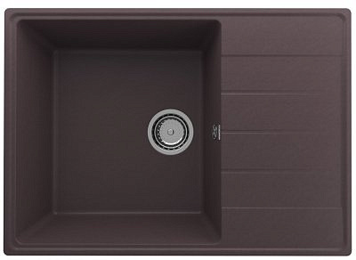 Мойка для кухни ULGRAN Quartz Prima 700-06 Трюфель 