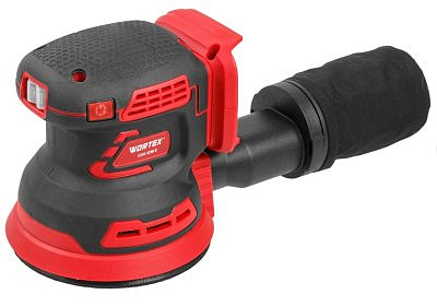Аккумуляторная эксцентриковая шлифмашина  WORTEX  COS 1218E