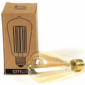 Лампа накаливания декоративная Citilux ST 6419G40 40Вт