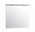 Зеркало АСБ Коста 80 Ясень белый