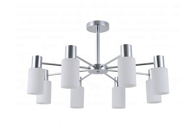 Люстра Ovest 74535-8 Chrome,  8xE14/40W (72*72*38.5)