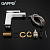 Смеситель для раковины Gappo G1017 белый