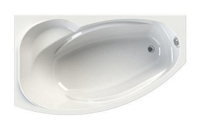 Ванна Vannesa София 1690*990 левая с панелью с полотенцедержателем