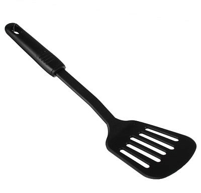 Лопатка с прорезями Блэк  жаропрочный нейлон WH 1013-2