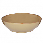 Салатник Ivlev Chef Органика 18х5см фарфор бежевый 816-384