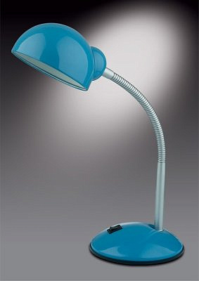 Лампа насольная KIVA Сонекс 2082/1Т ODL11 913 синий Е27 60 W 220V