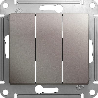 Механизм выключателя 3-клавиши  платина SchE GSL001231