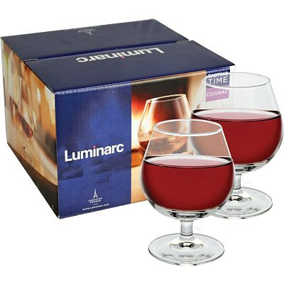 Набор бокалов для коньяка Luminarc Tasting Time Время Дегустаций P9243, 250мл, 4шт