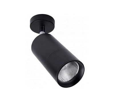 Светильник потолочный светодиодный Feron 526 AL черный 12w 1080Lm 35 градусов