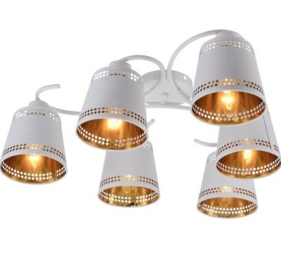 Люстра Rivoli Yvonne 9166-306   6 х Е14 40 Вт модерн 