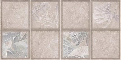 Плитка керамическая KERLIFE RUS Майолика коллаж кремовый/Maiolica Collage Crema 31,5*63