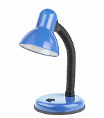 Лампа настольная 204 E27 голубой