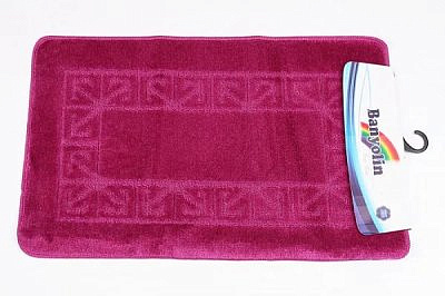 КоврикBANYOLIN из 1-шт. 55*90м. ,D.FUCHSIA бордо