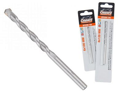 Сверло по бетону 8*200 Gepard GP0208-200