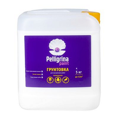 Грунтовка PELLIGRINA PAINT глубокого проникновения  для внутренних работ 5кг