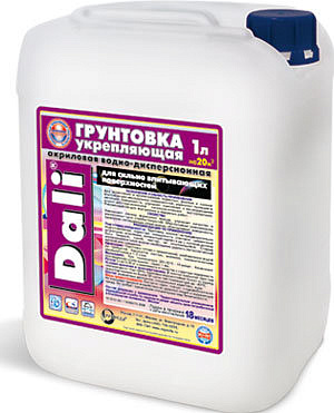 Грунтовка DALI 1л Акриловая укрепляющая