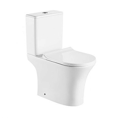 Компакт MIRSANT Rock напольный с сиденьем полипропилен, микролифт ультратонкое быстросъемное