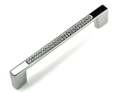 3000 Ручка-скоба CHROME CRYSTAL 96 мм