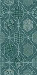 Деворе индиго геометрия/Devore Indigo Geometria Decor 31,5х63
