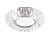 Светильник потолочный Feron CD987 прозрачный 15 LED*2835 SMD 4000K MR16 50W G5.3  с драйвером в комплекте 32664
