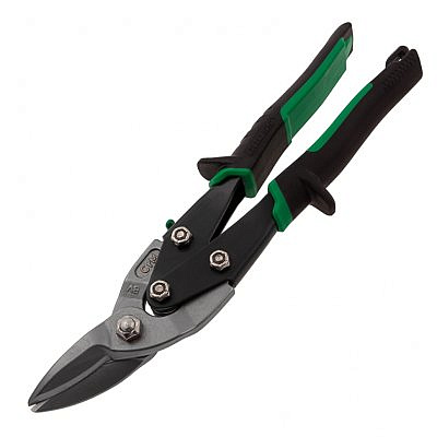 Ножницы по металлу GROSS PIRANHA 250мм,пряморежущие и правый рез 78323