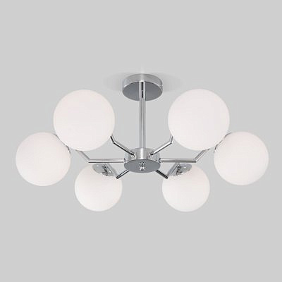 Светильник потолочный Eurosvet 70154/6 хром