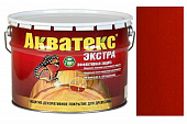 Акватекс Экстра антисептик декоративный для дерева Красное дерево 2,7л